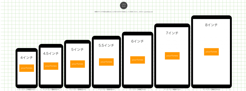 スマホ 画面 画像 サイズ