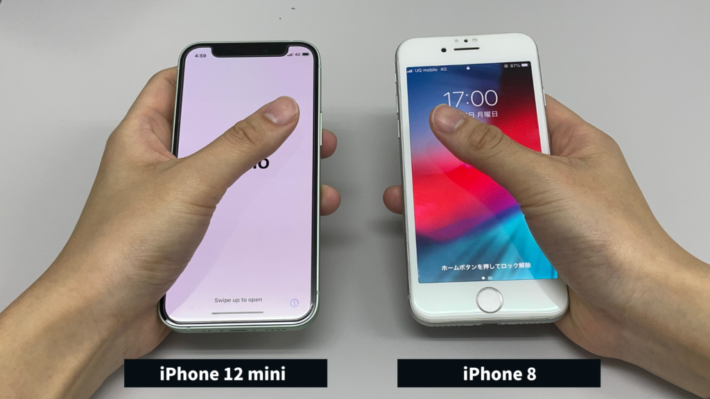 Iphone 12とiphone 12 Miniを比較 サイズ カメラ性能の違い どちらが人気 Iphone格安sim通信