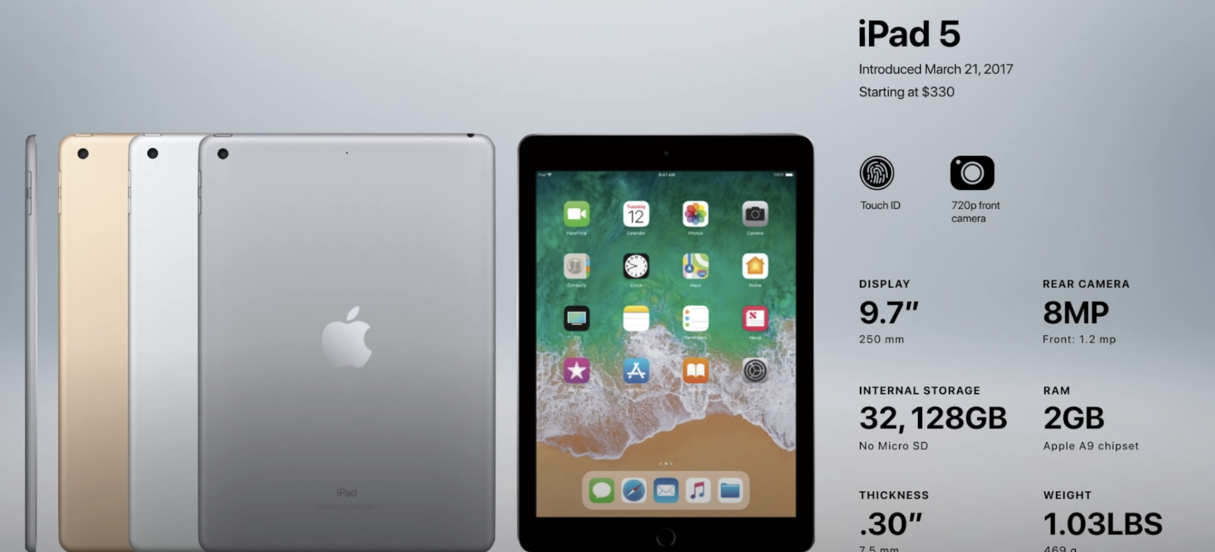 iPad 第5世代