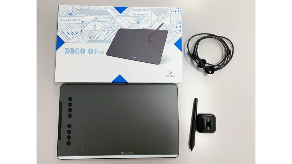 ペンタブレット　xp pen Deco01 v2