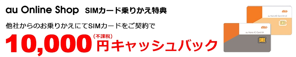 Auにmnp乗り換えする手順と注意点 違約金0円 高額キャッシュバックで乗り換える方法 Iphone格安sim通信