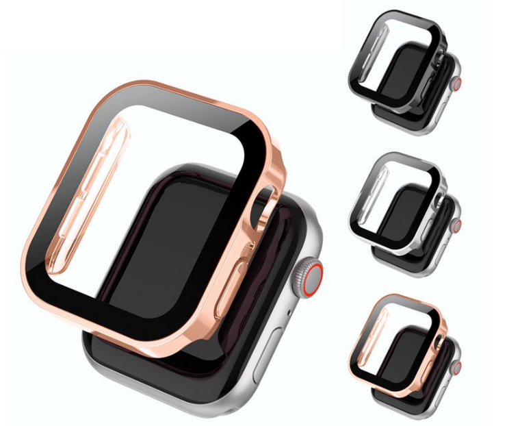 82％以上節約 アップルウォッチ Apple Watch7 カバー ケース ガラスフィルム 41