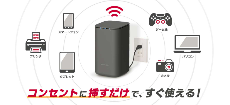 ドコモhome 5GとWiMAXホームルーターを比較！速度・料金どっちが ...