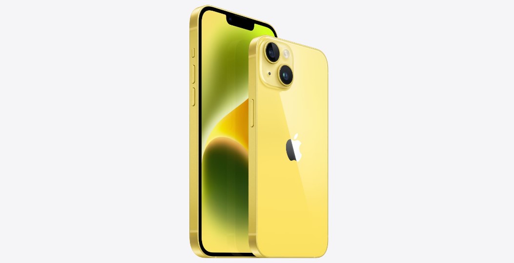 iPhone14 イエロー