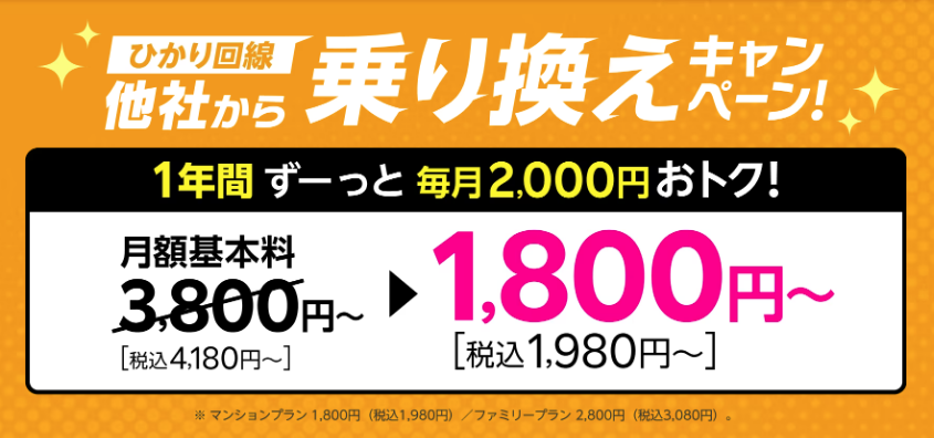 楽天ひかりキャンペーン