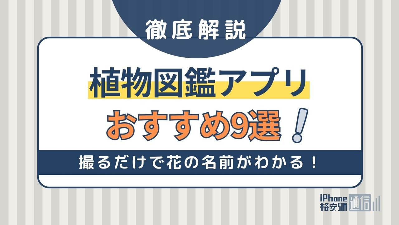 【無料】植物図鑑アプリ人気おすすめ9選！カメラで撮るだけで花の名前がわかる！