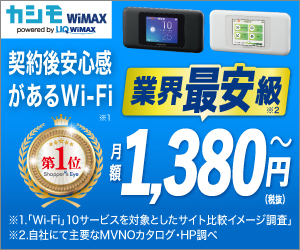 【公式】カシモWiMAX